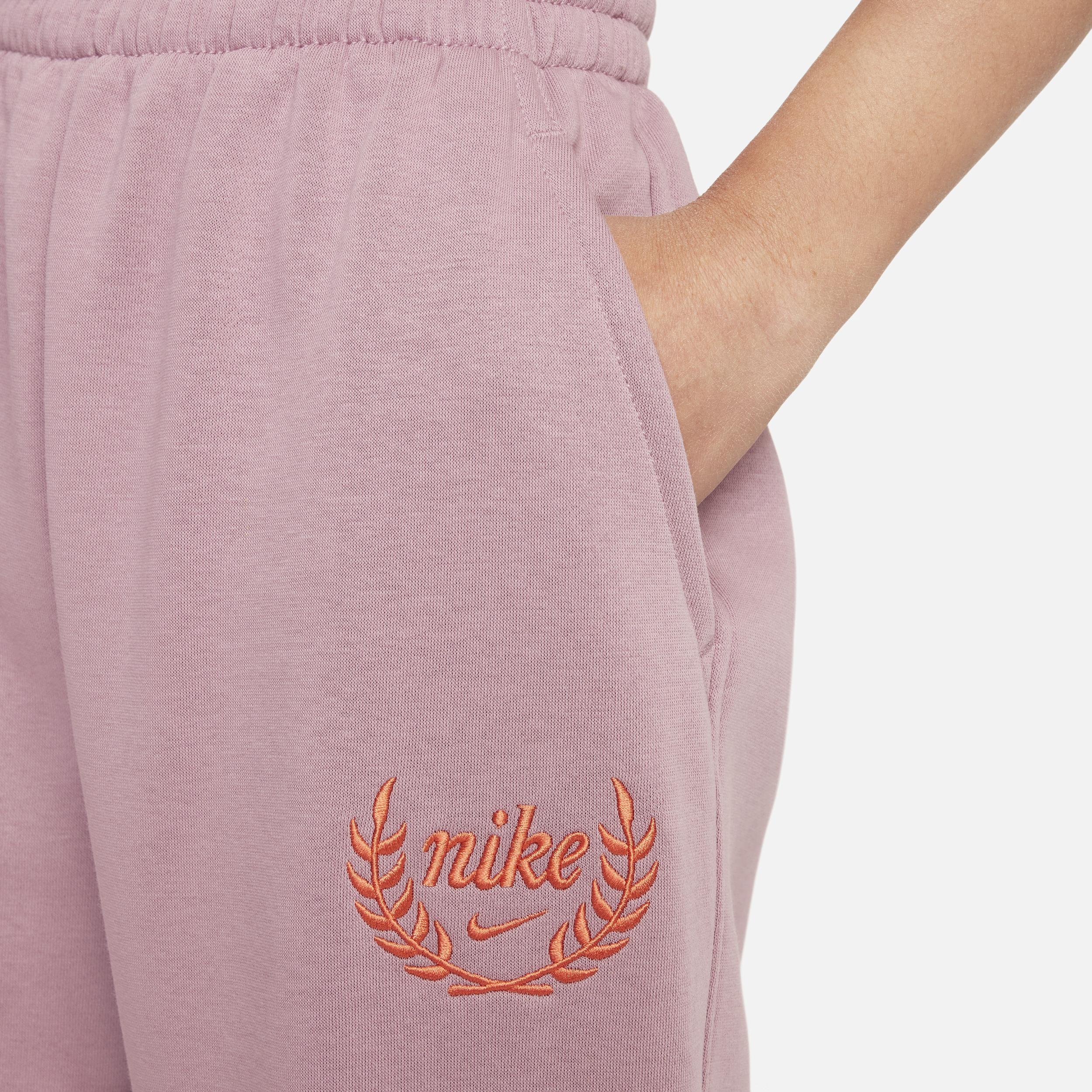 Women's Nike Sportswear Club Fleece Girls' Loose Pants Product Image