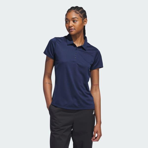 Women's Solid Performance Short Sleeve Polo Shirt Product Image