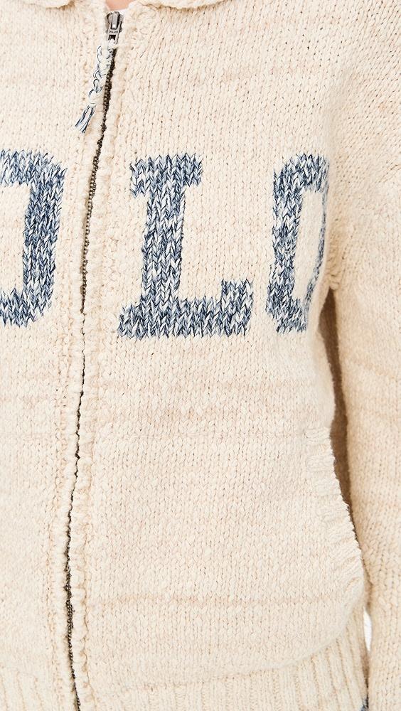 Polo Ralph Lauren Long Sleeve Collared Cardigan | Shopbop Product Image