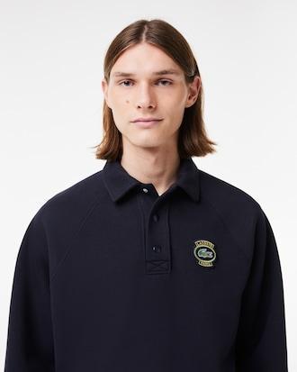 Men's Loose Fit Piqué Sweatshirt Product Image