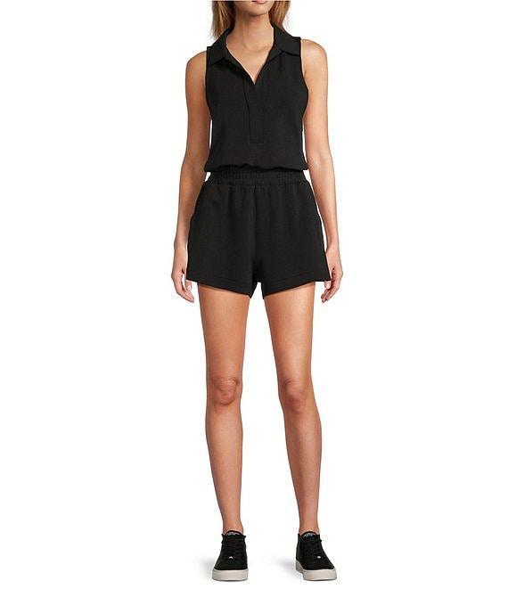 Antonio Melani Active Collared Romper Product Image