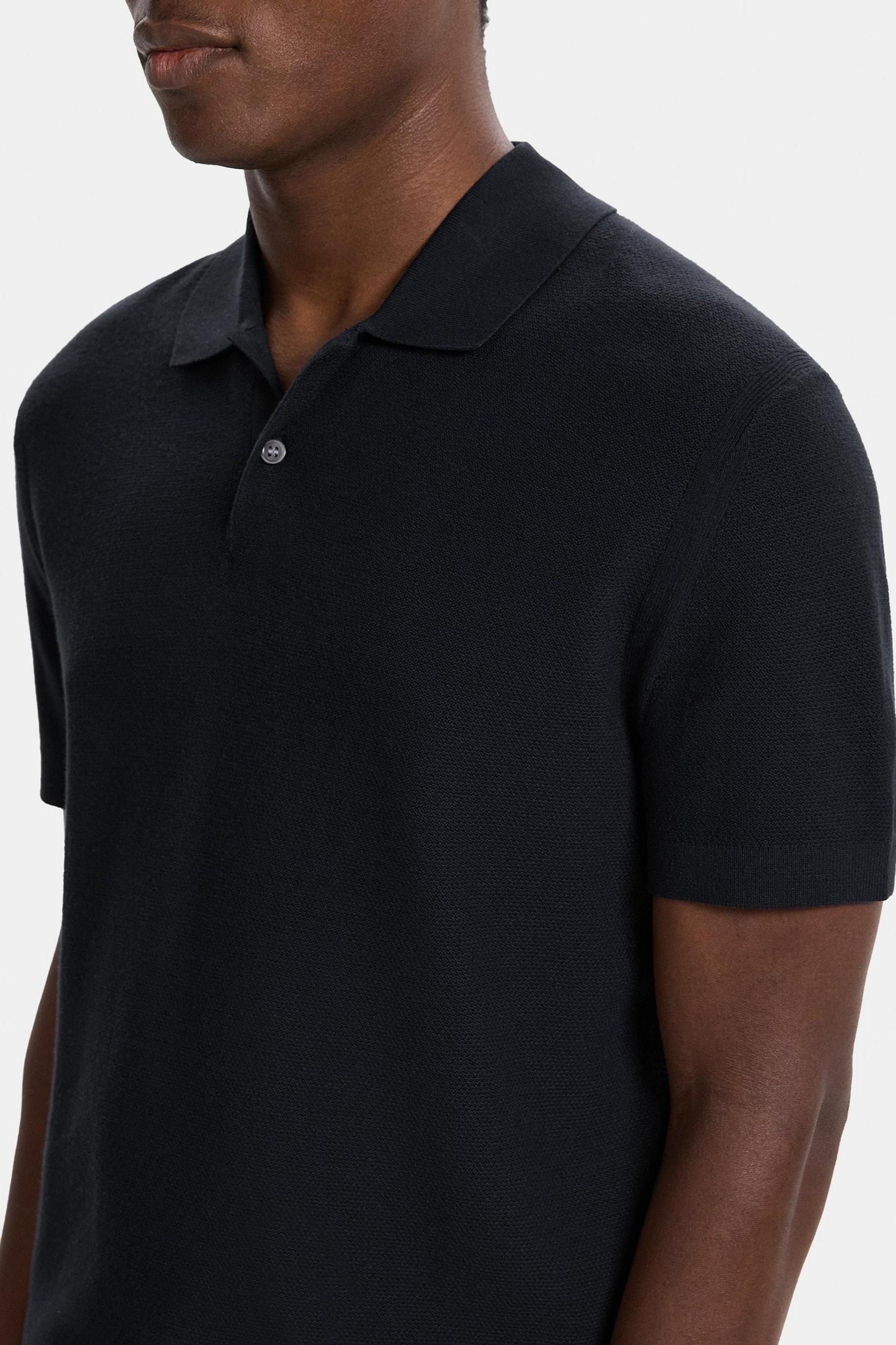 Polo Shirt in Stretch Viscose Piqué Product Image
