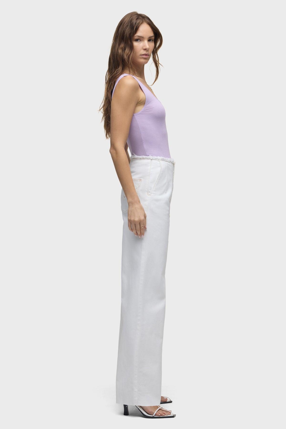 James High-Rise Darted Wide Leg Jean Female Product Image