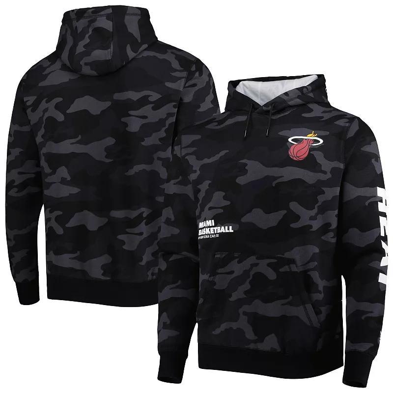 Mens New Era /Camo Miami Heat Tonal Pullover Hoodie Product Image