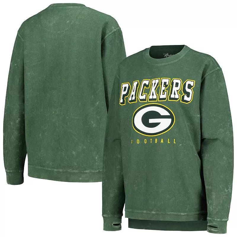 Womens G-III 4Her by Carl Banks Bay Packers Comfy Cord Pullover Sweatshirt Product Image