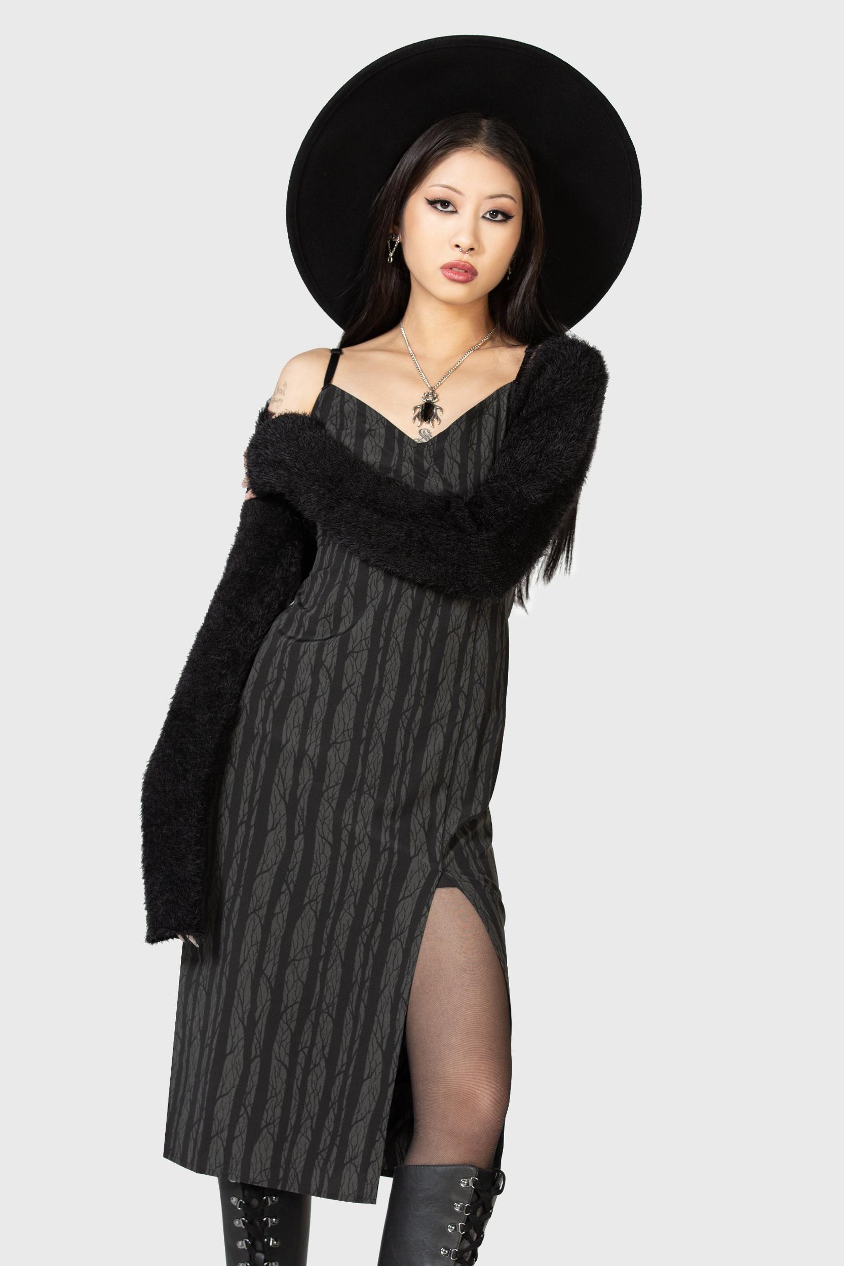 Moonlit Bloom Slip Dress Female Product Image