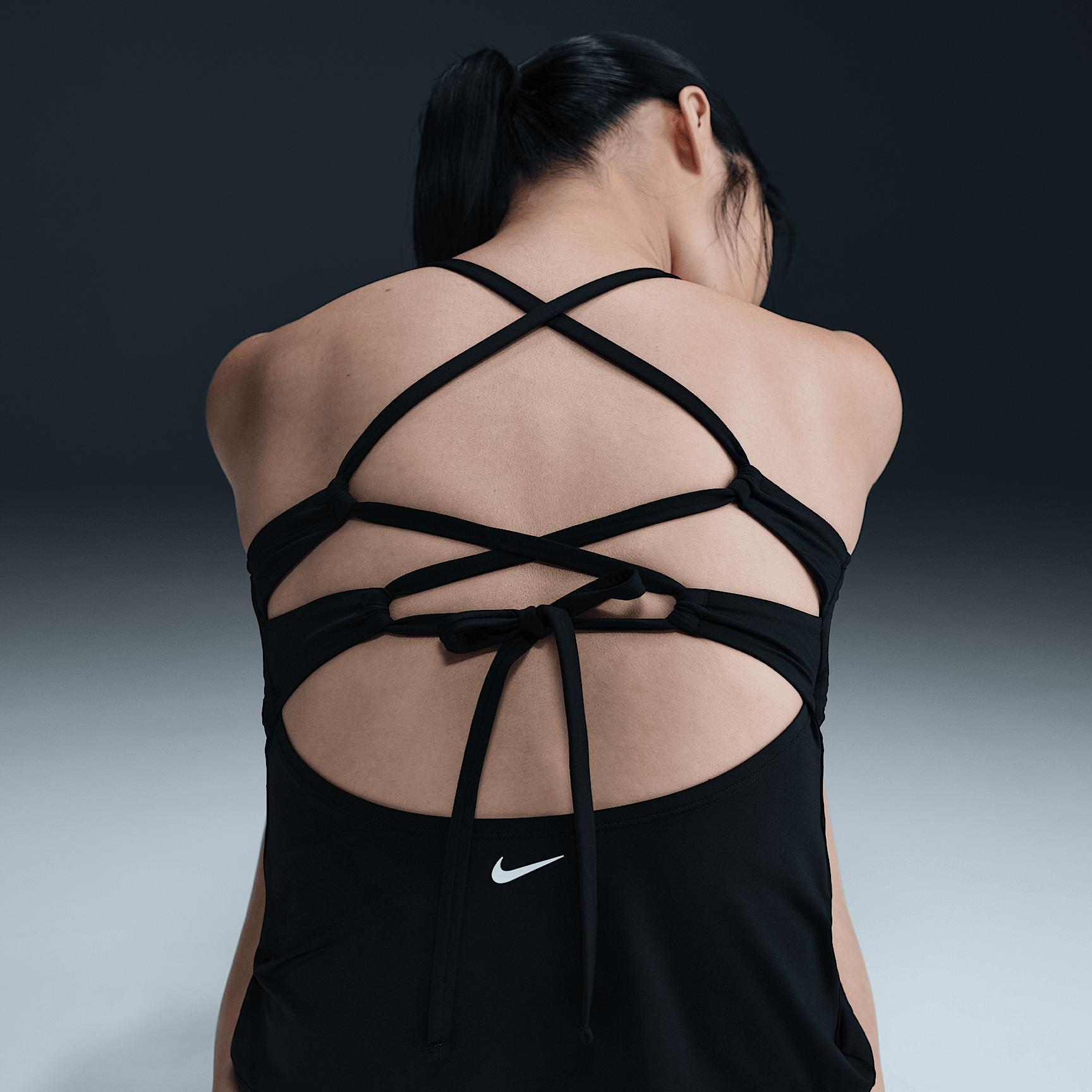 Nike Women's Swim Essential Lace-Up High-Neck Tank Topini Product Image