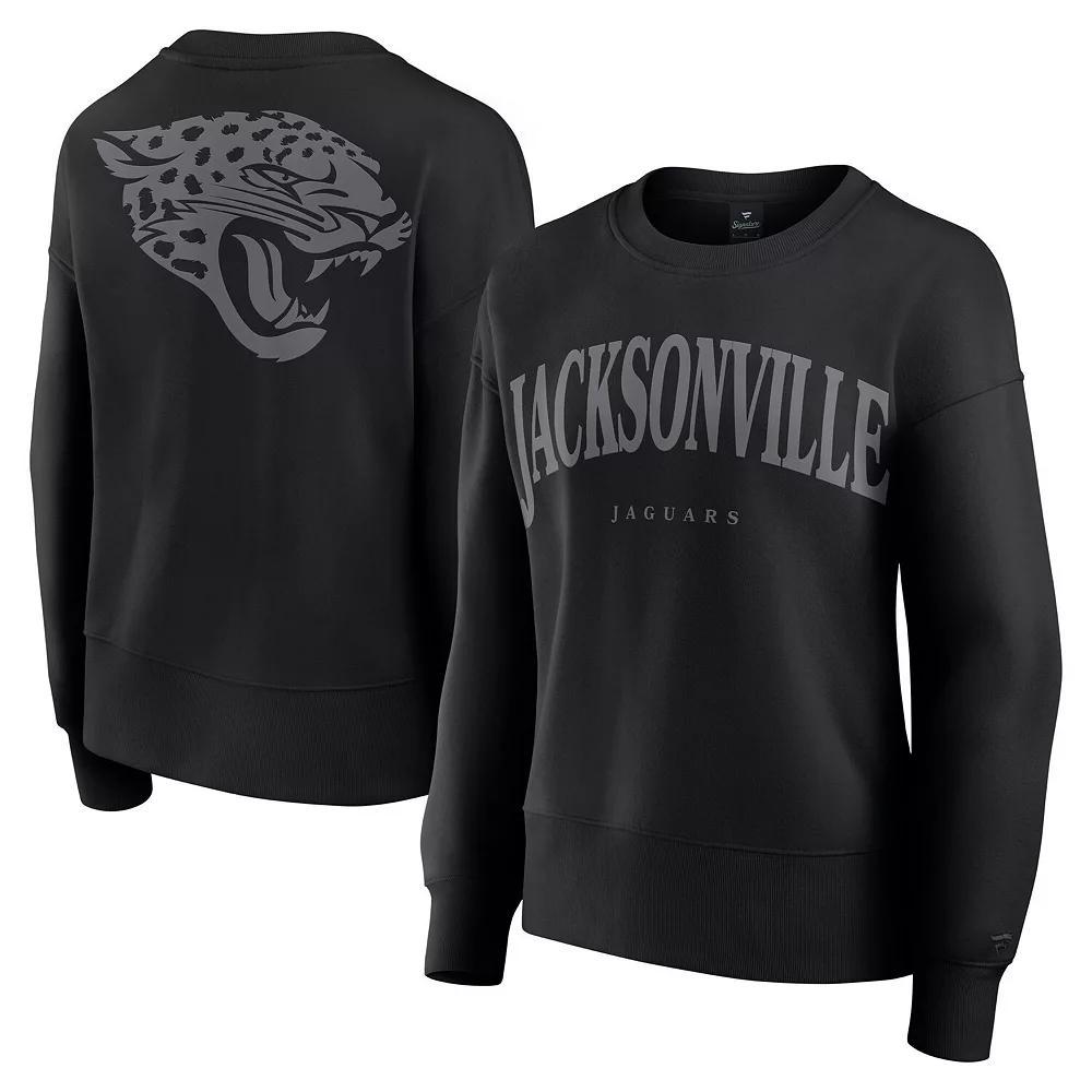 Women's Fanatics  Black Jacksonville Jaguars Elements Pullover Sweatshirt, Size: 2XL Product Image