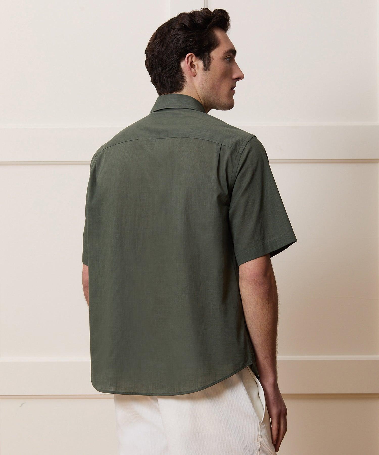 Relaxed Summerweight Point Collar Shirt Product Image