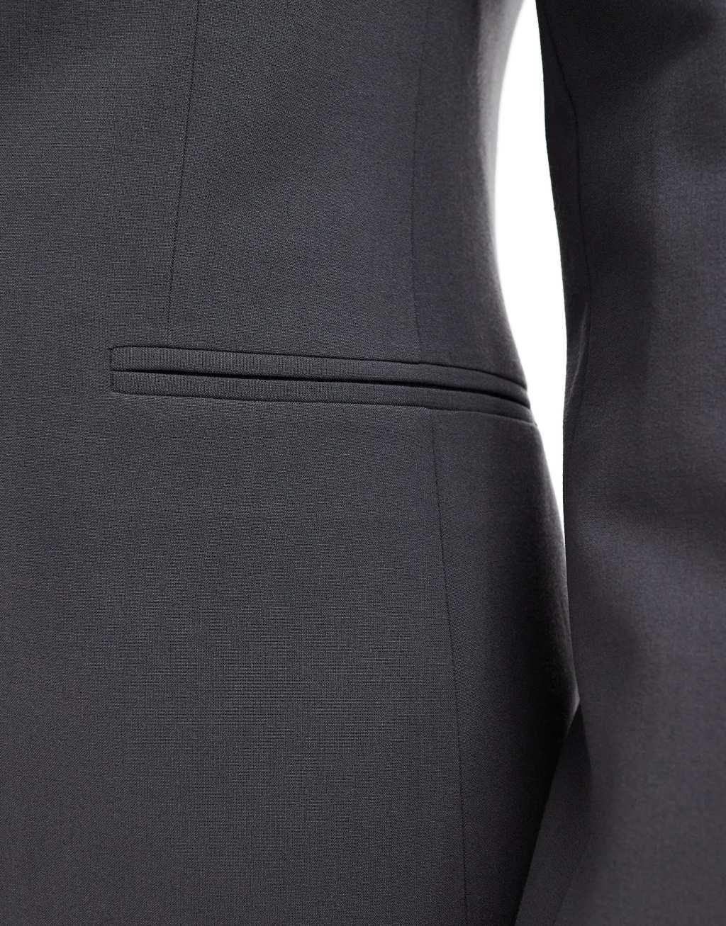 ASOS DESIGN super skinny suit jacket in gray Product Image
