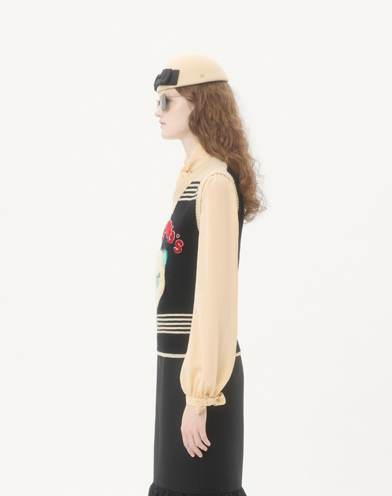 Le Chat De La Maison Embroidered Gilet Product Image