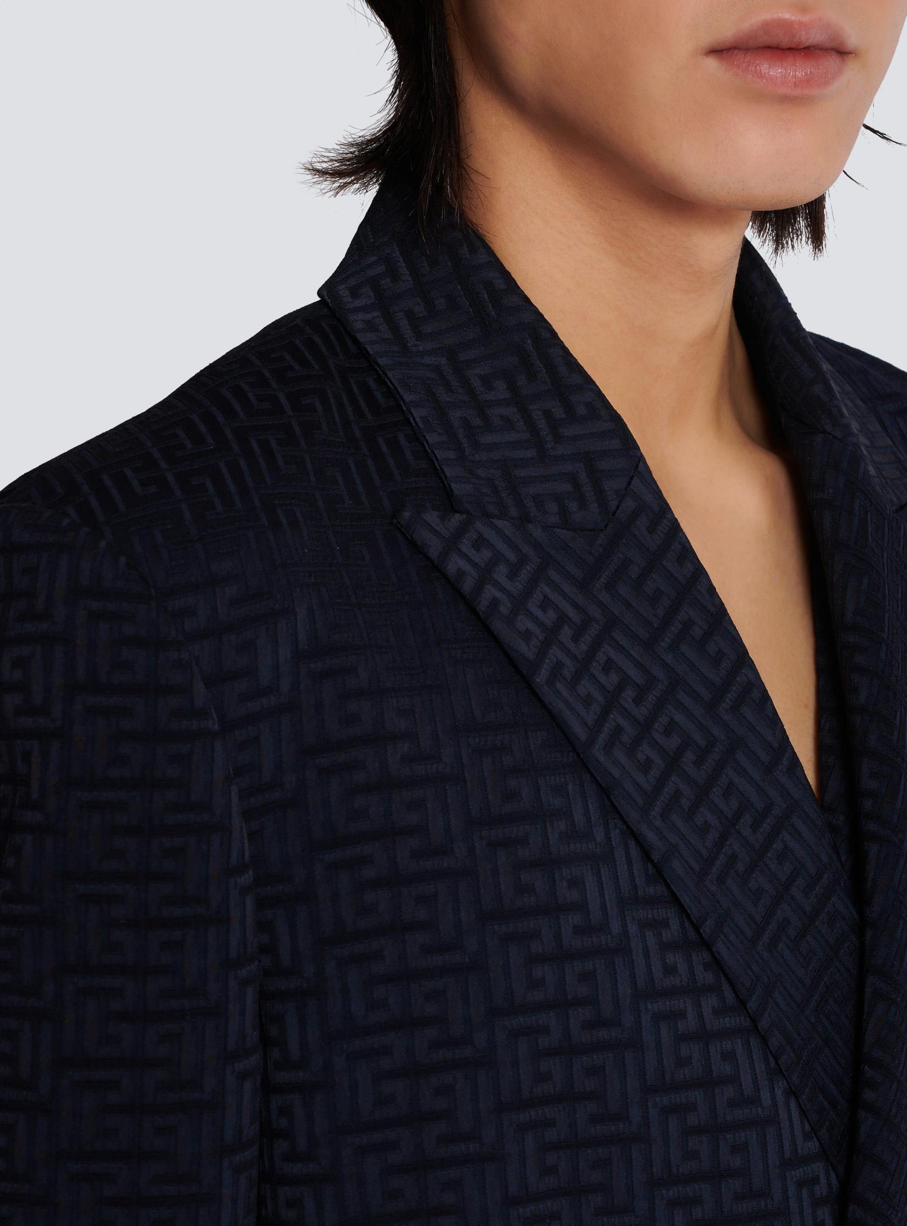 PB Labyrinth satin jacquard blazer Product Image