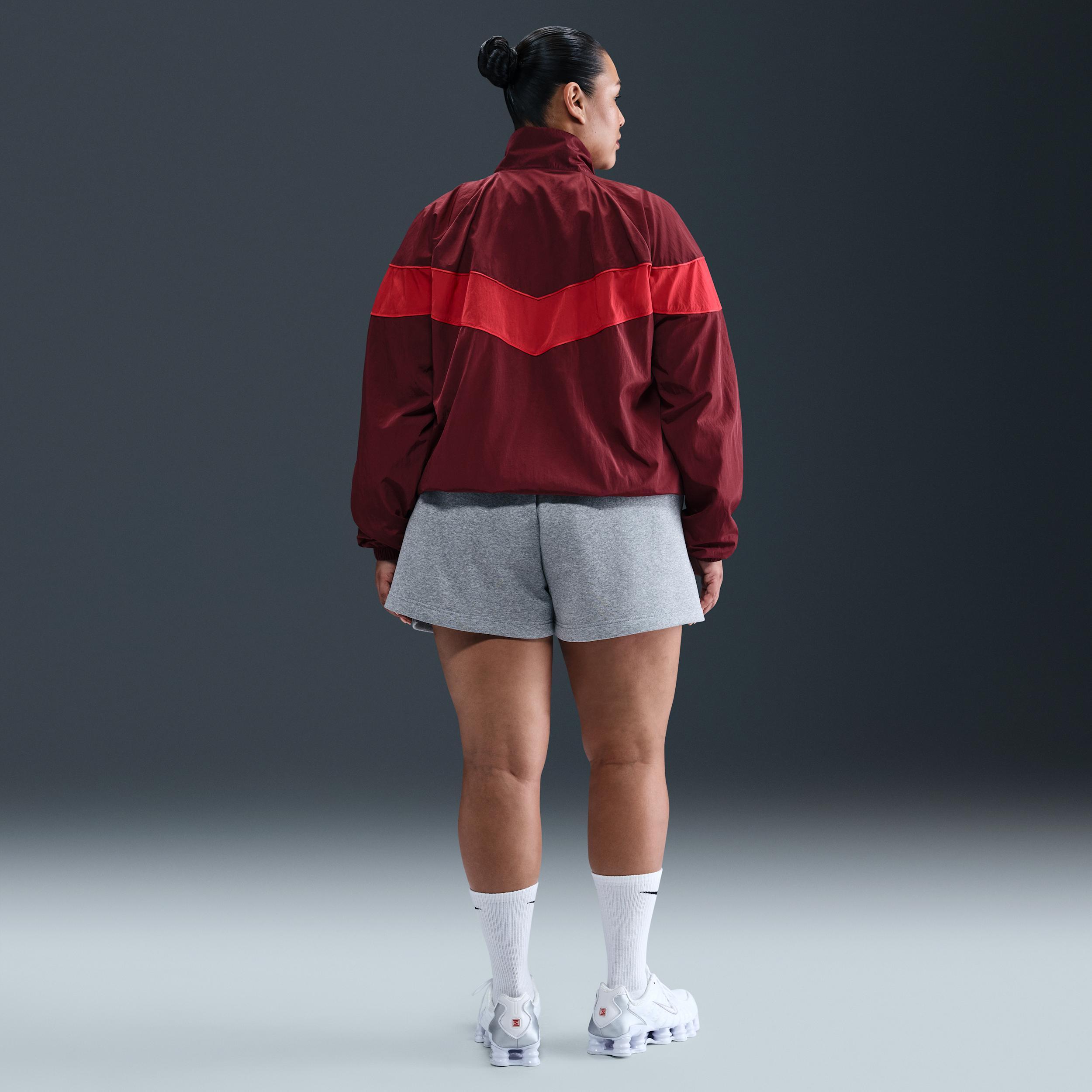 Women's Nike Sportswear Phoenix Fleece Mid-Rise 4" Shorts (Plus Size) Product Image