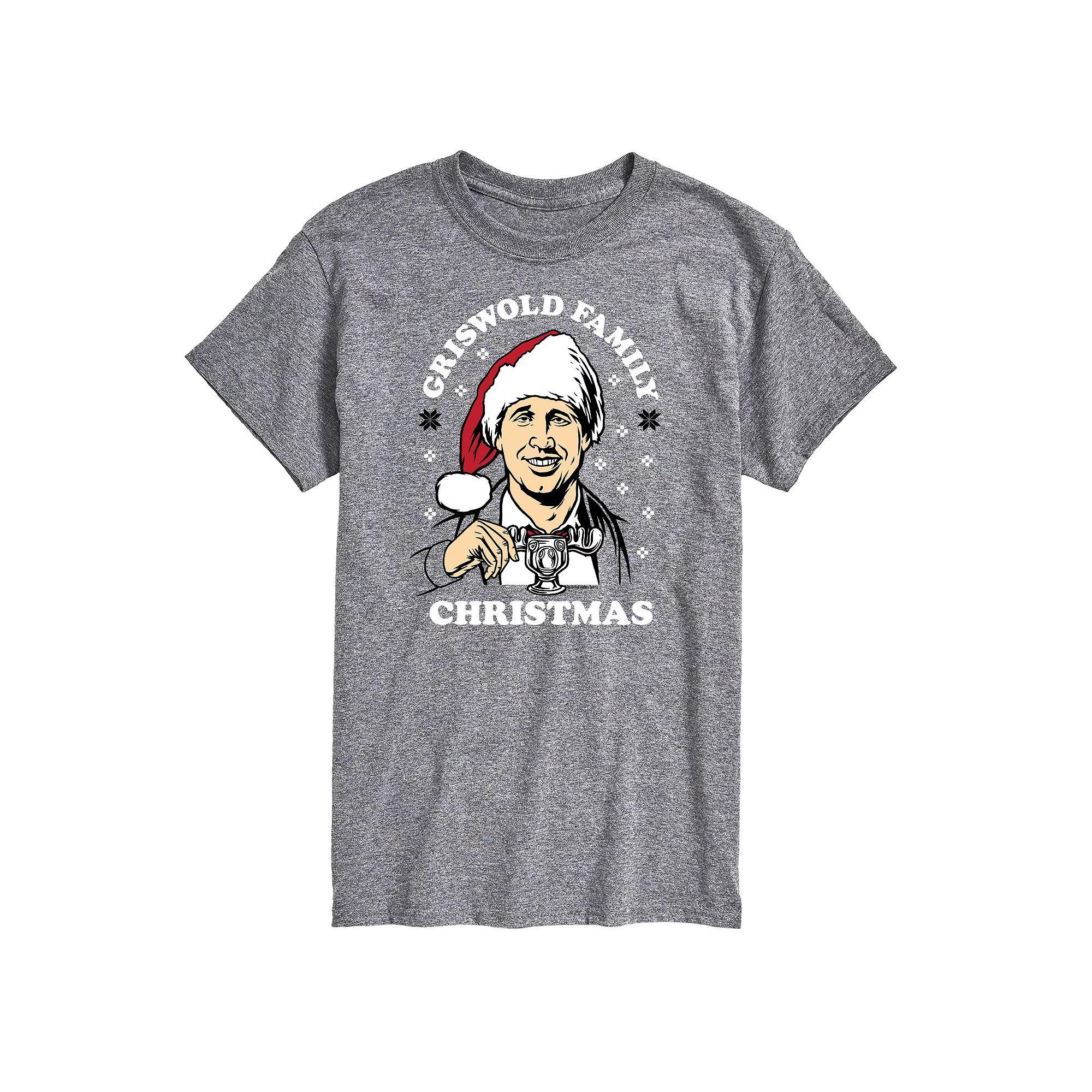 Big & Tall National Lampoons Christmas Vacation Griswold Family Christmas Graphic Tee, Mens Product Image