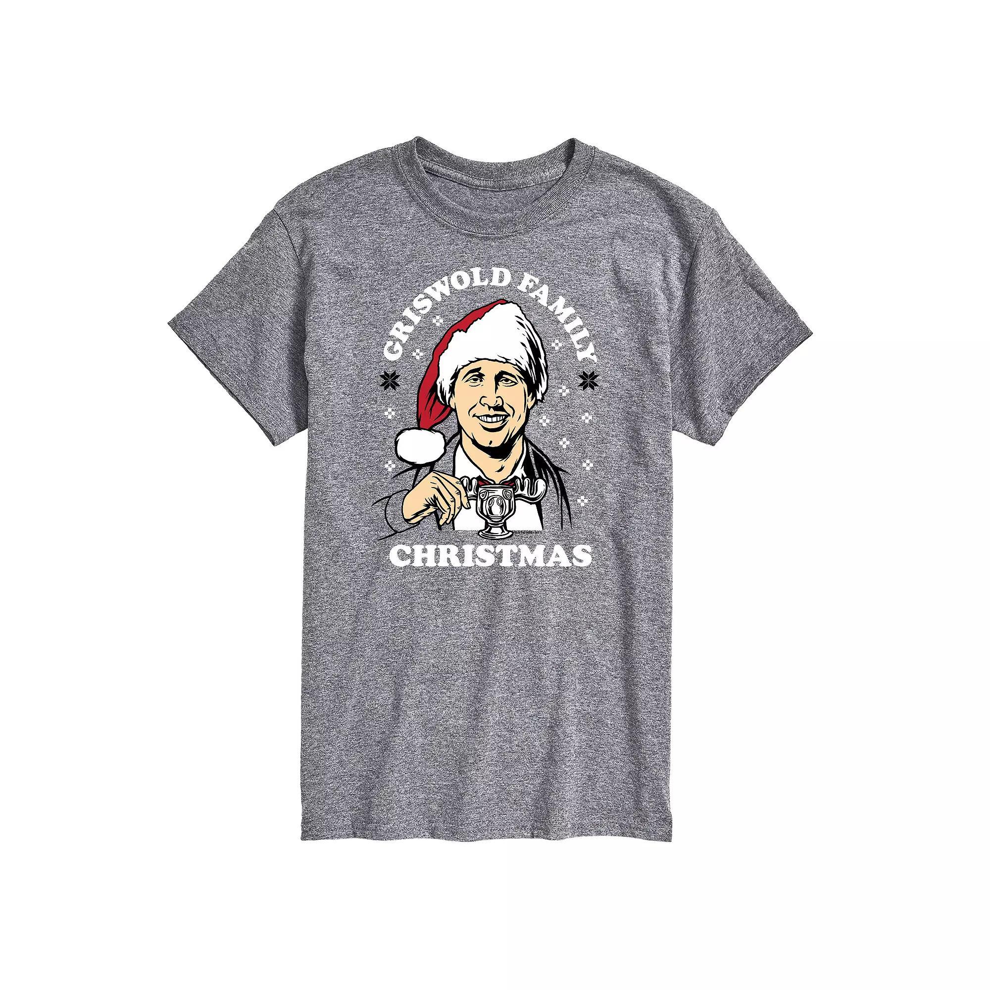 Big & Tall National Lampoons Christmas Vacation Griswold Family Christmas Graphic Tee, Mens Product Image