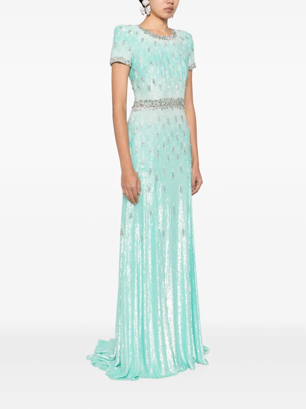 Greta sequinned gown Product Image