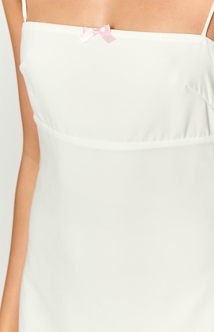 Mahalia White Mini Dress Product Image
