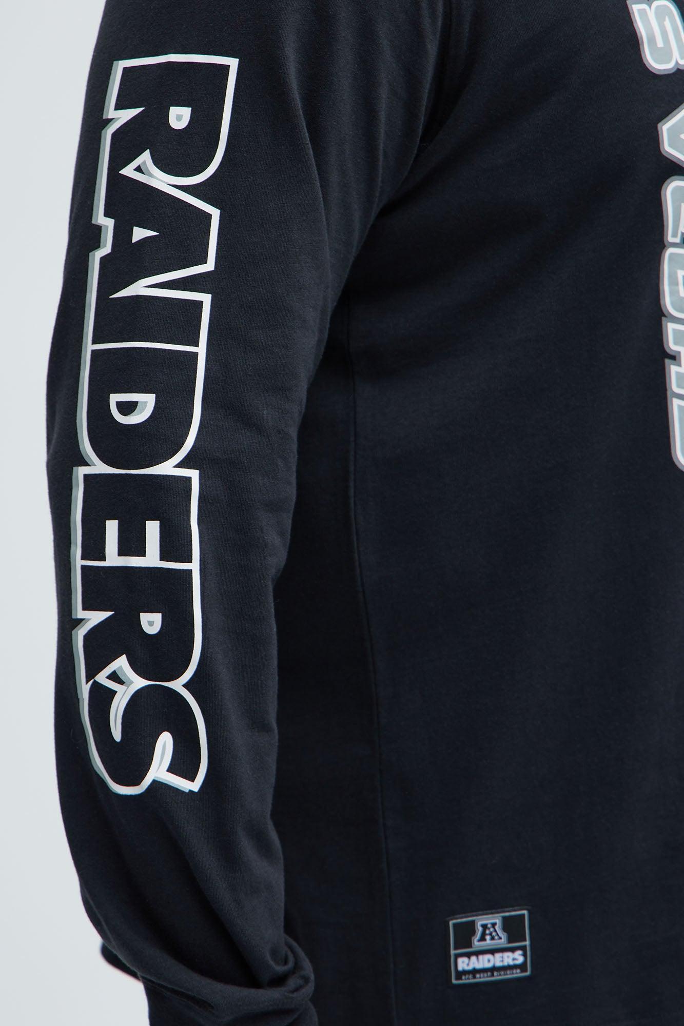 Raiders In Orbit Long Sleeve Tee - Black Product Image