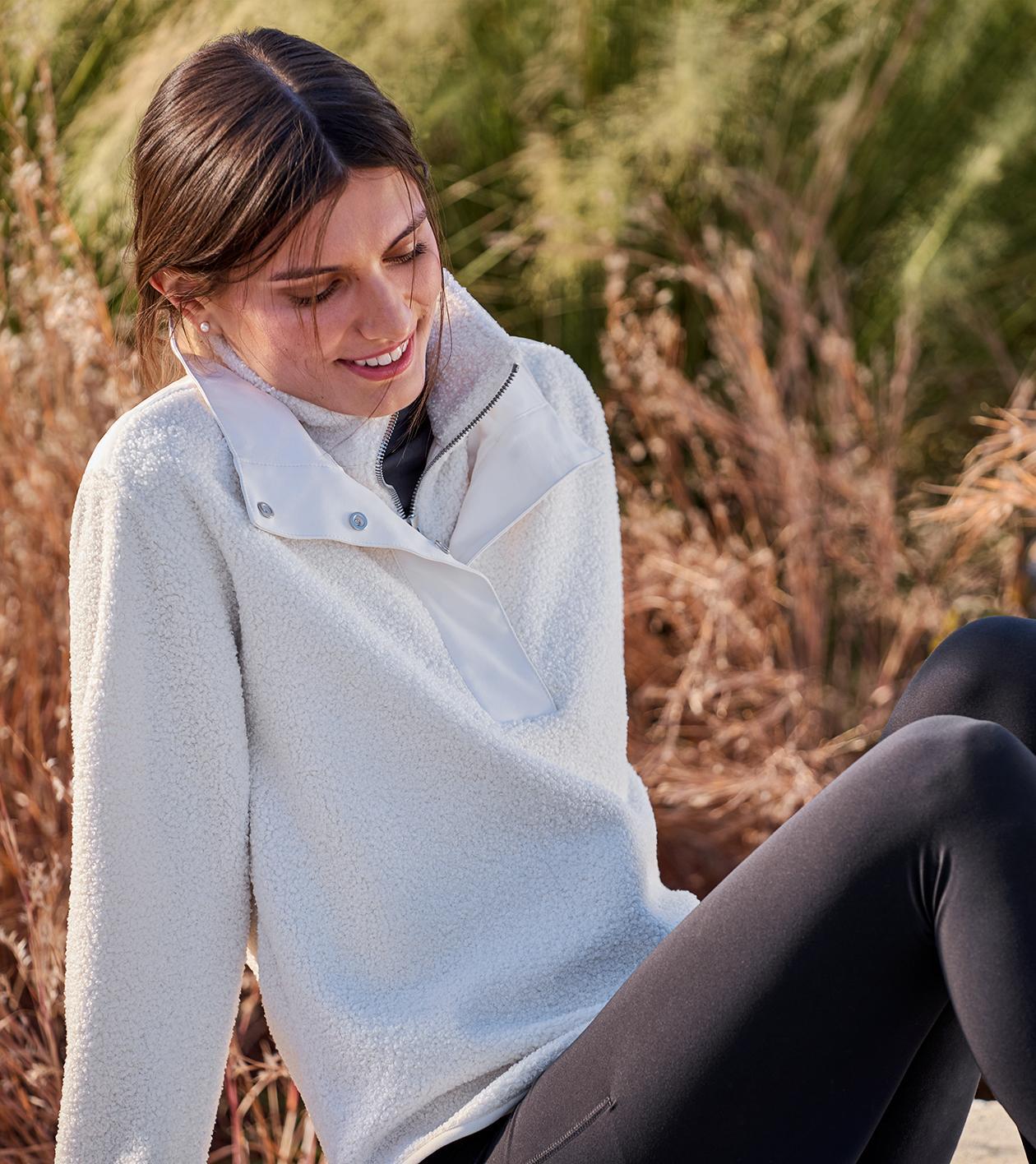 Tilly Oversized Bonded Sherpa Popover Product Image