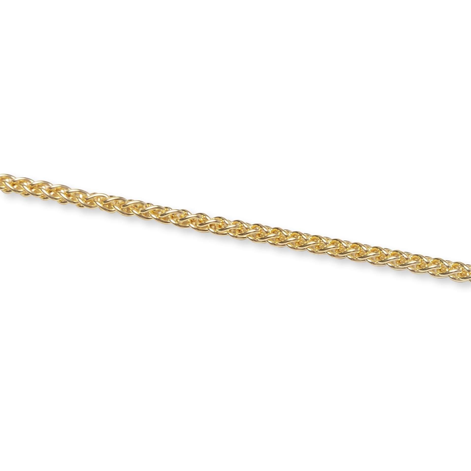 Spike Chain Gold - S925 Sterling Silver with 18K Gold Plating Male Product Image