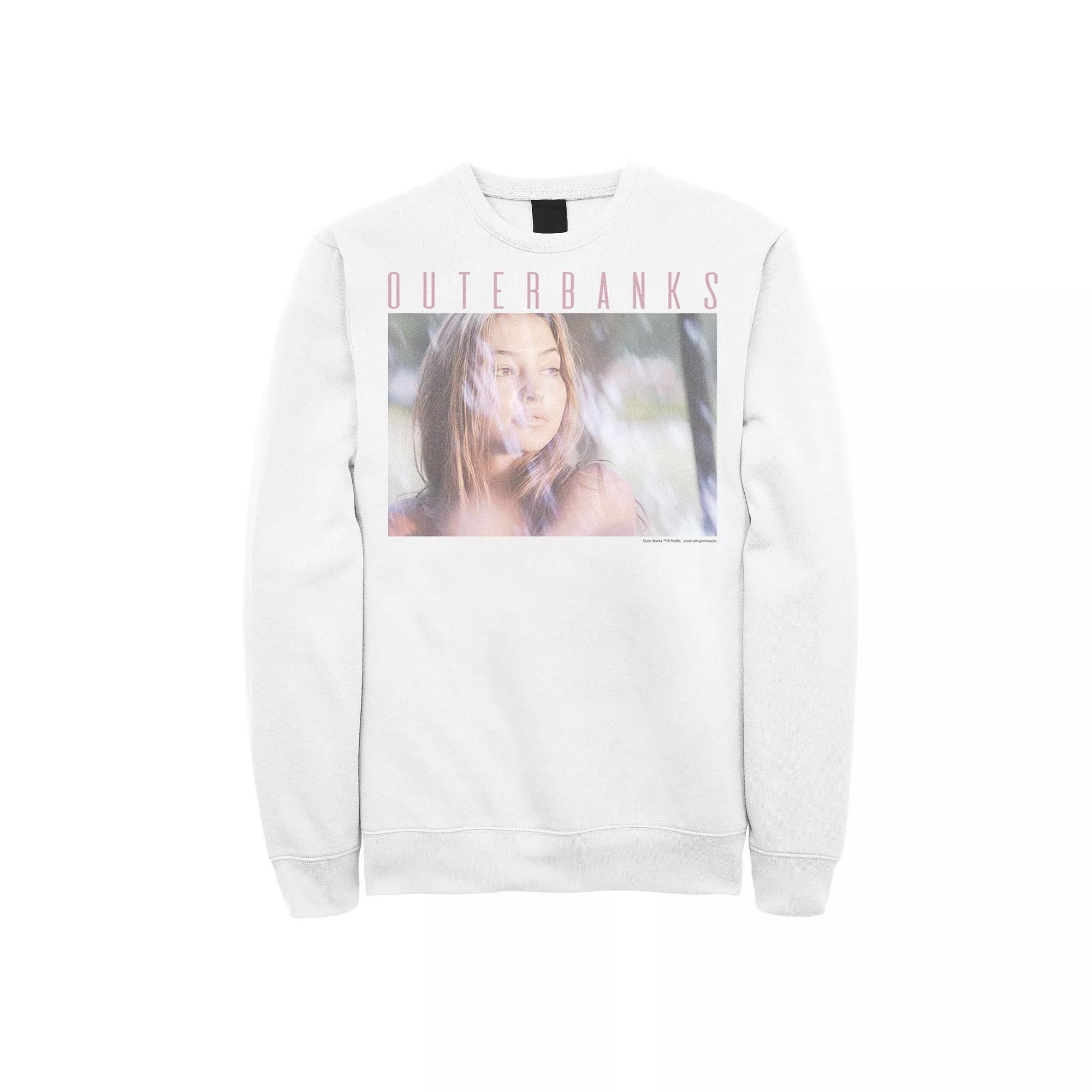 Men's Outer Banks Sarah Portrait Sweatshirt, Size: Large, White Product Image