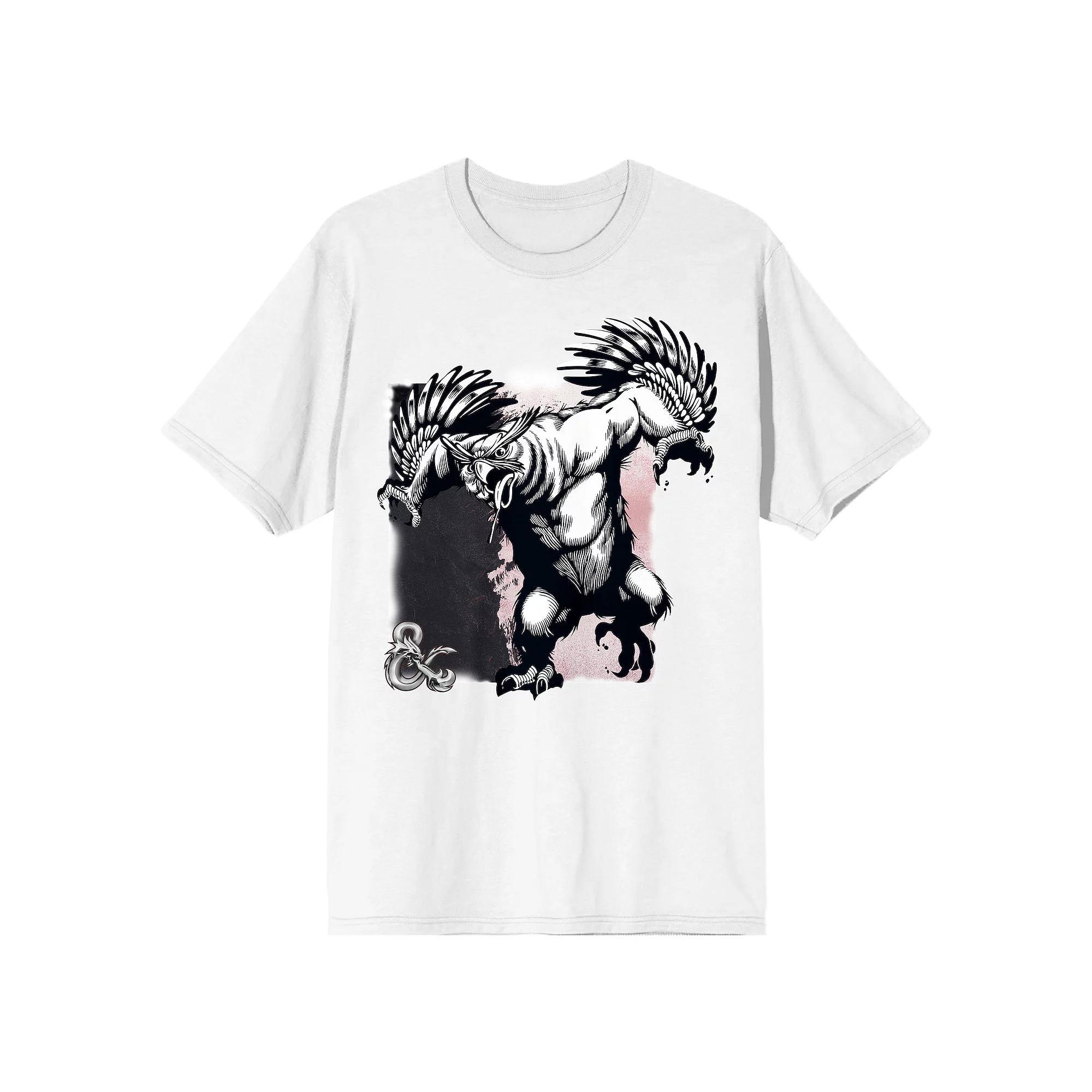 Men's Dungeons & Dragons Owlbear Tee, Size: Small, White Product Image