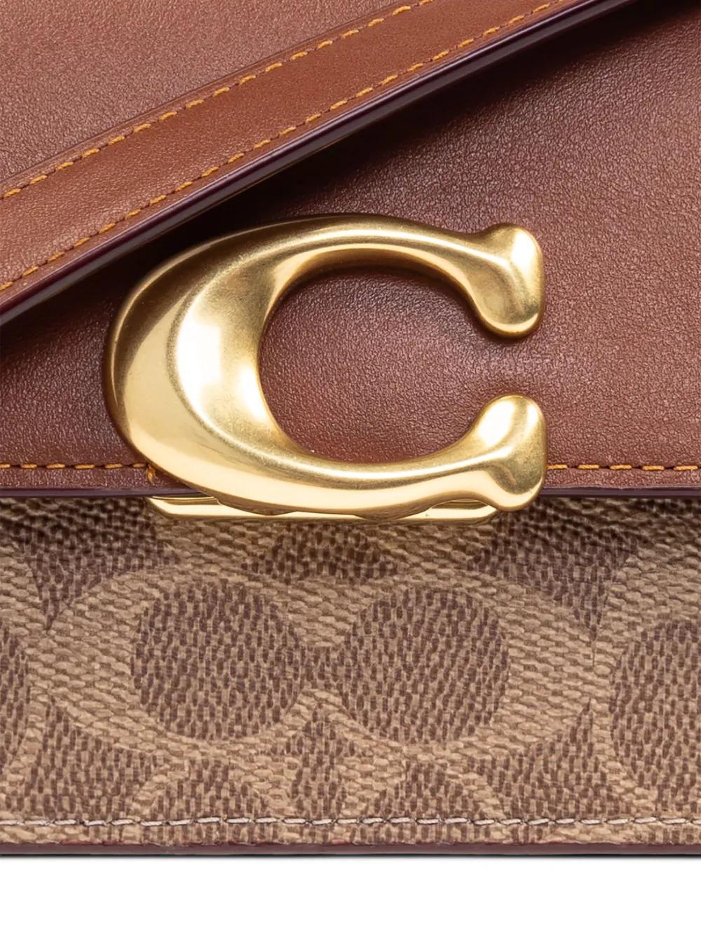 logo-plaque shoulder bag Product Image