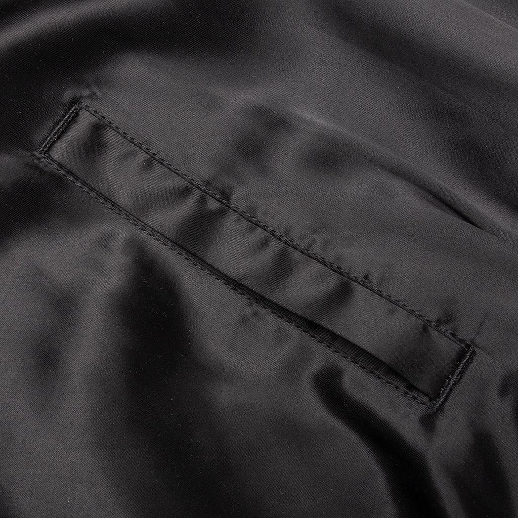 Saint Michael x Born x Raised Satin Jacket - Black/Grey Male Product Image