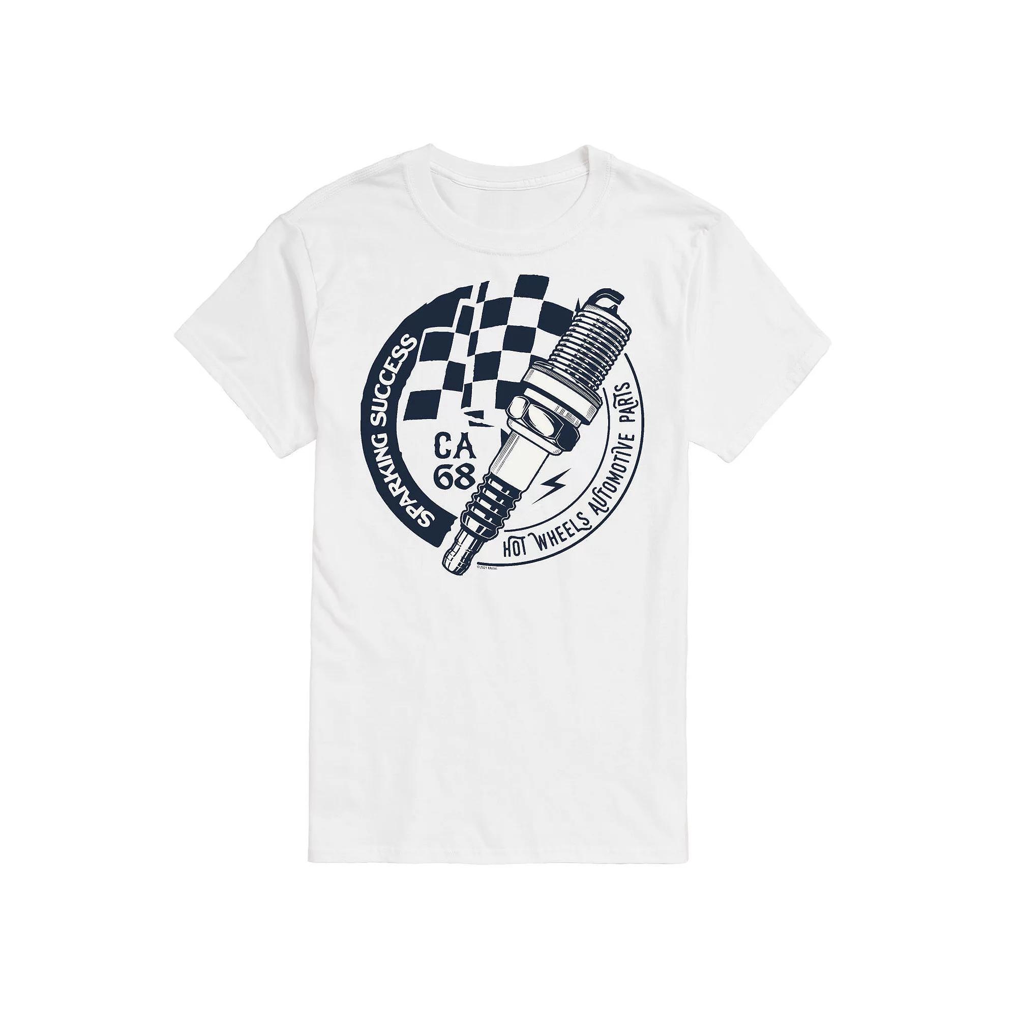 Big & Tall Hot Wheels Sparking Success Graphic Tee, Mens Product Image