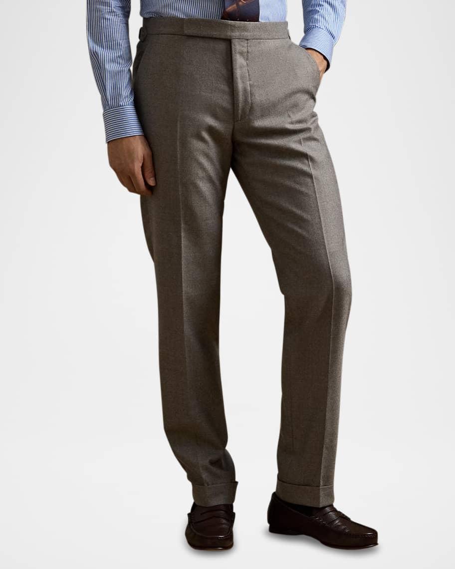 Mens Gregory Hand-Tailored Wool Trousers Product Image