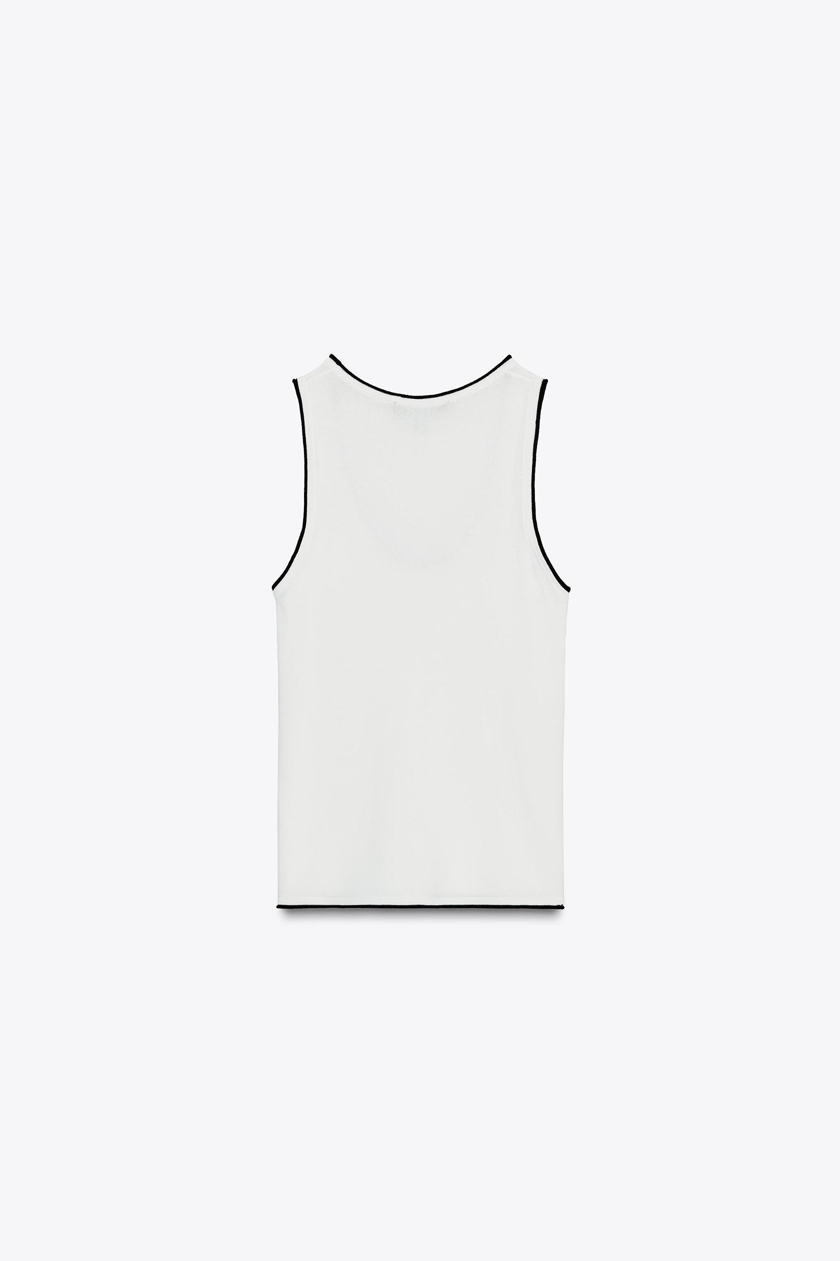 TRIM KNIT TOP Product Image