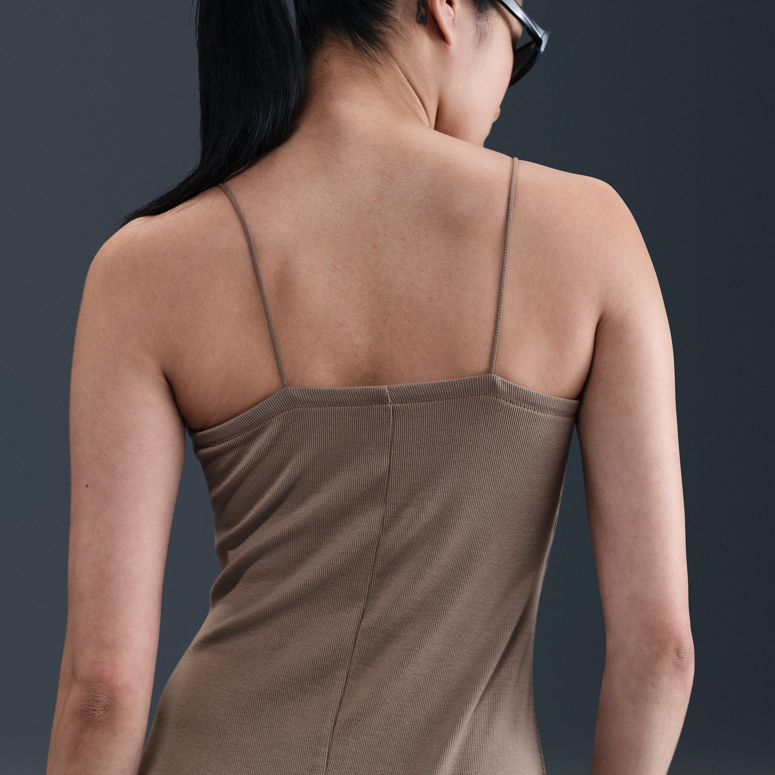 Women's Nike Sportswear Chill Knit Tight Mini-Rib Cami Dress Product Image