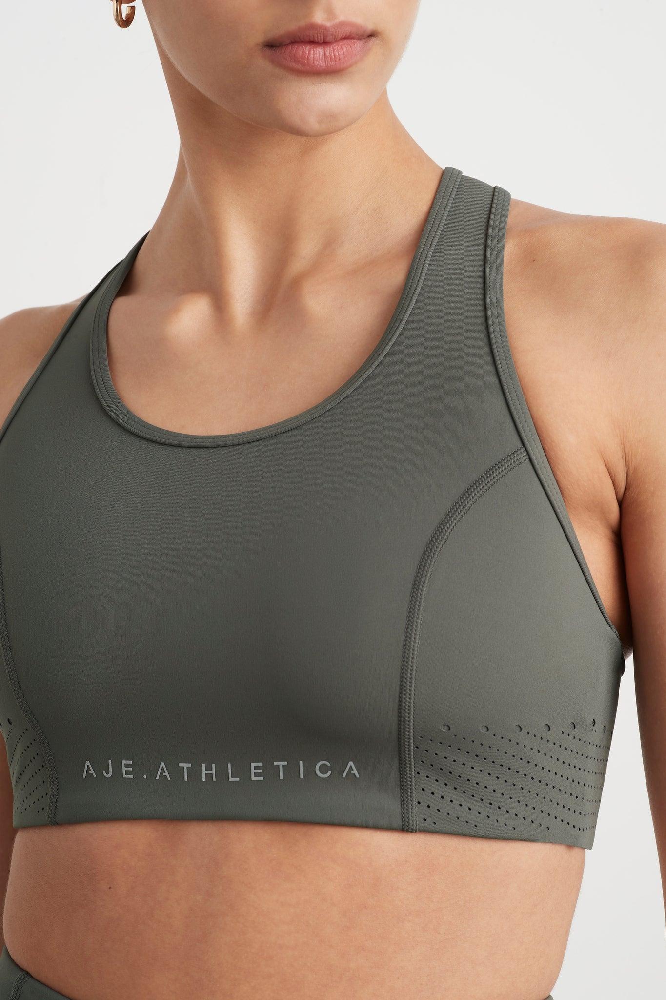 Perforated Racer Sports Bra 339 Product Image