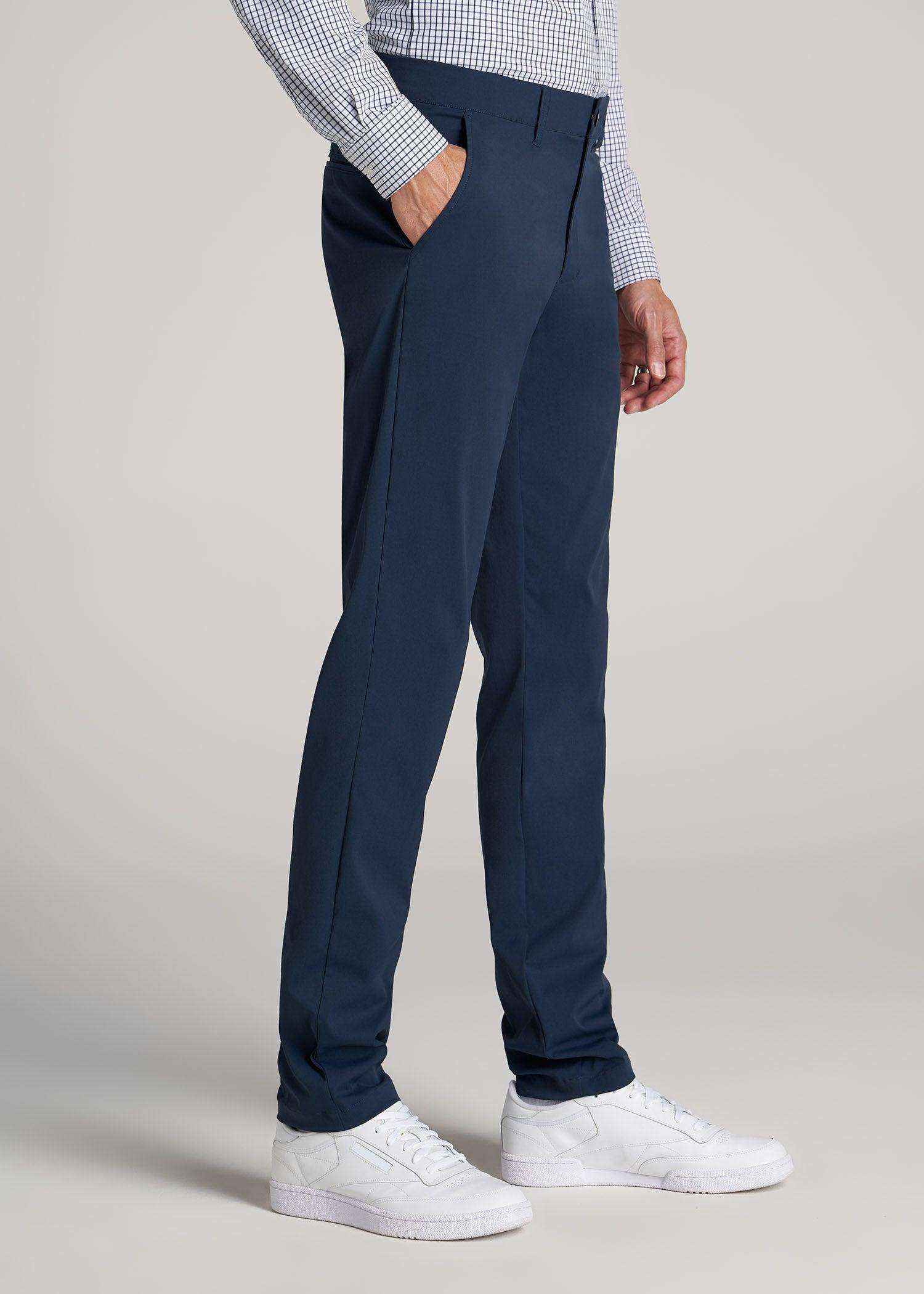 TAPERED FIT Traveler Chino Pants for Tall Men in Light Khaki Product Image