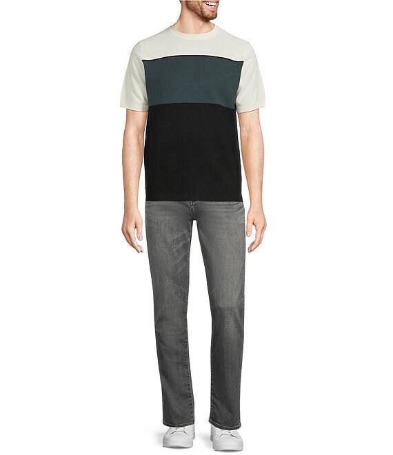 Murano Textured Snit Short Sleeve T-Shirt Product Image