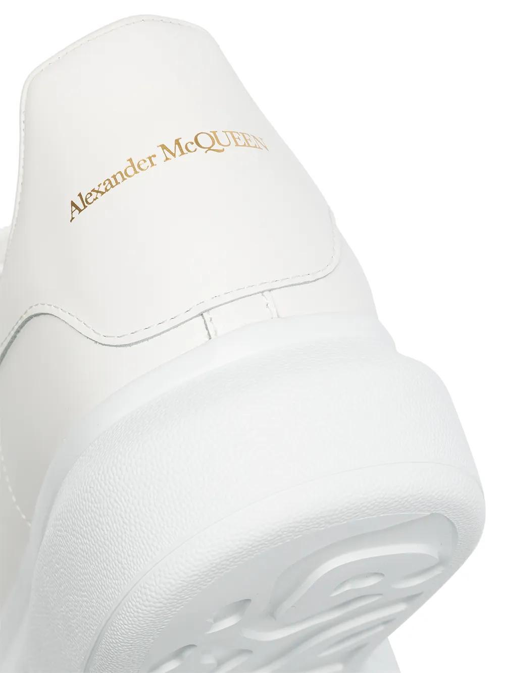 Oversized leather sneakers Product Image