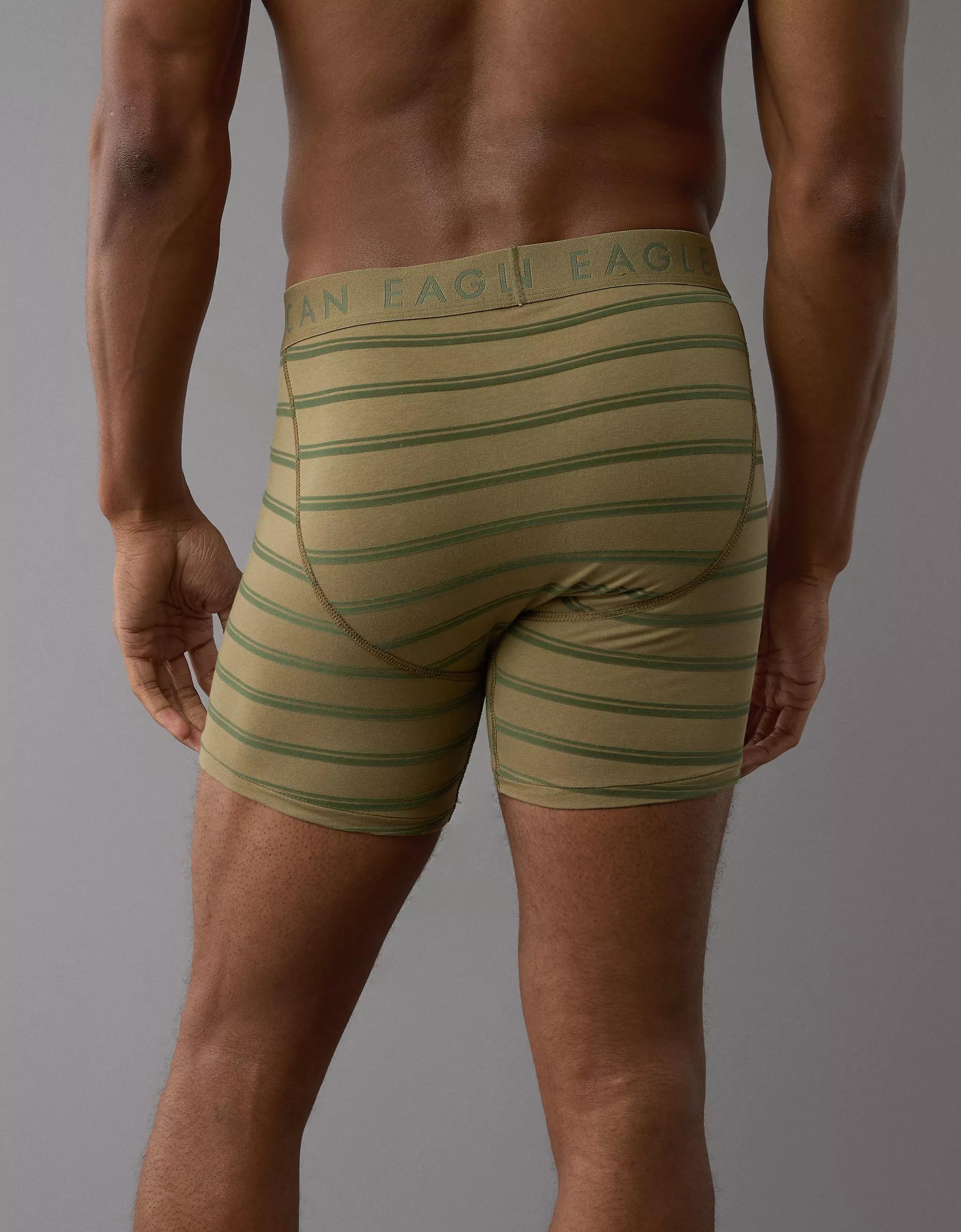 AEO Men's Black Watch 6" Classic Boxer Brief Product Image