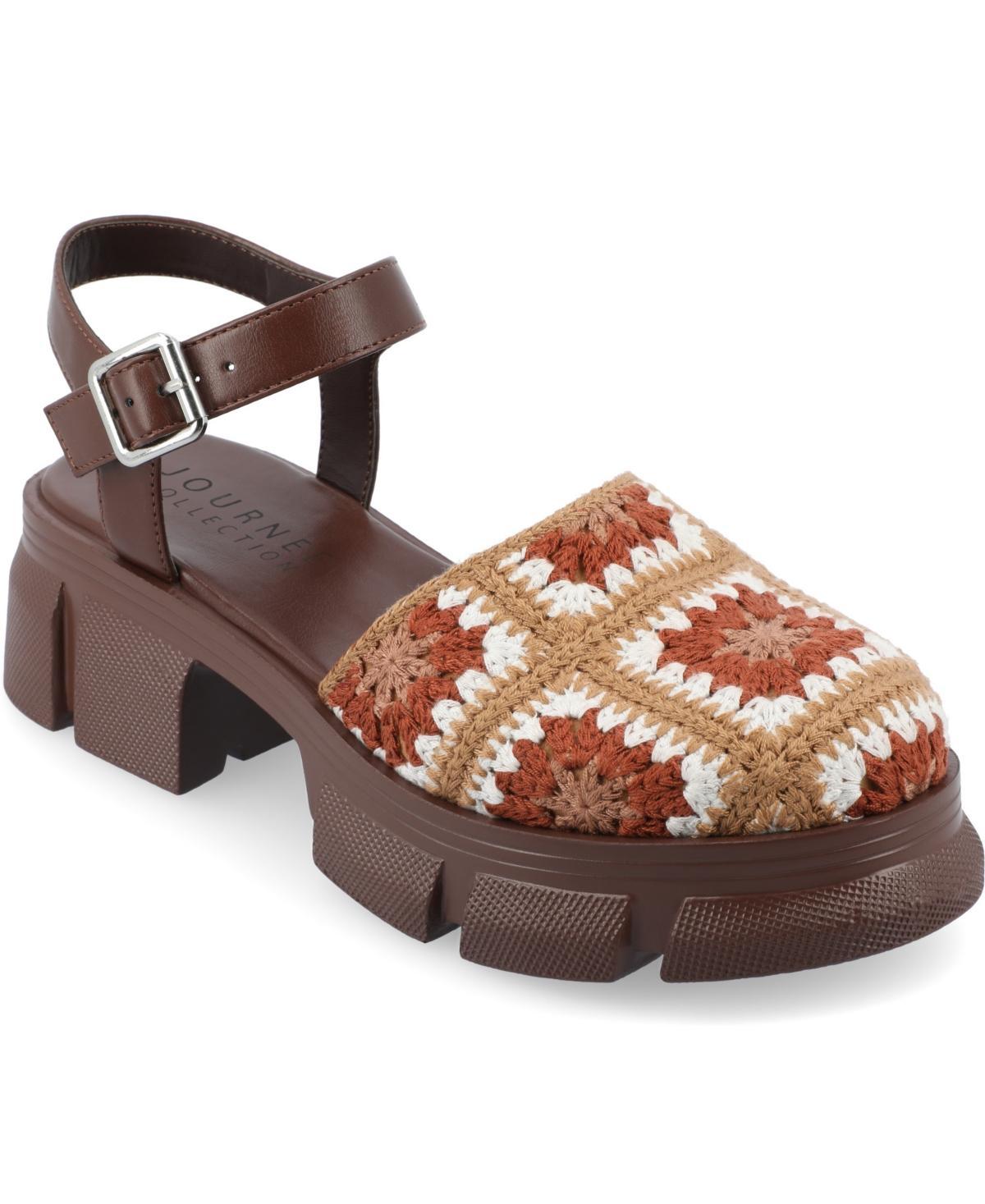 Journee Dorit Womens Tru Comfort Foam Sandals Product Image