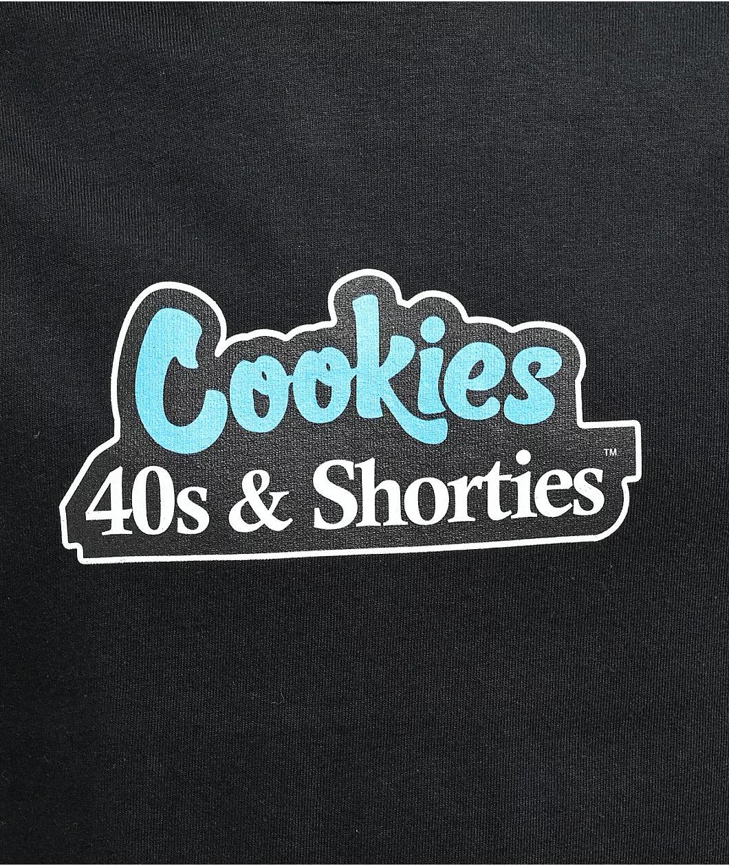 40s & Shorties x Cookies Co-Sign Black T-Shirt Product Image