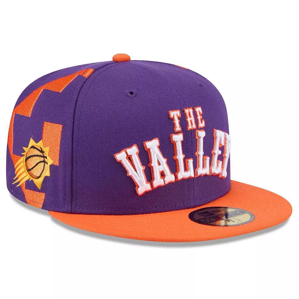 Men's New Era  Purple Phoenix Suns 2024/25 City Edition 59FIFTY Fitted Hat, Size: 7 5/8, Phx Purple Product Image