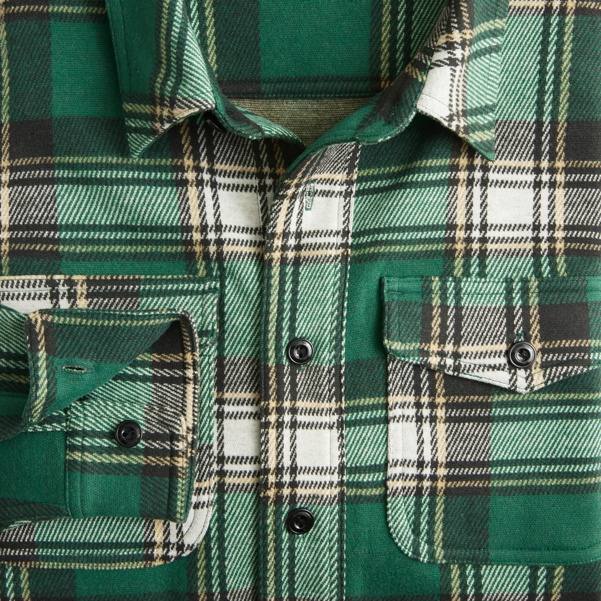Seaboard soft-knit shirt in plaid Product Image