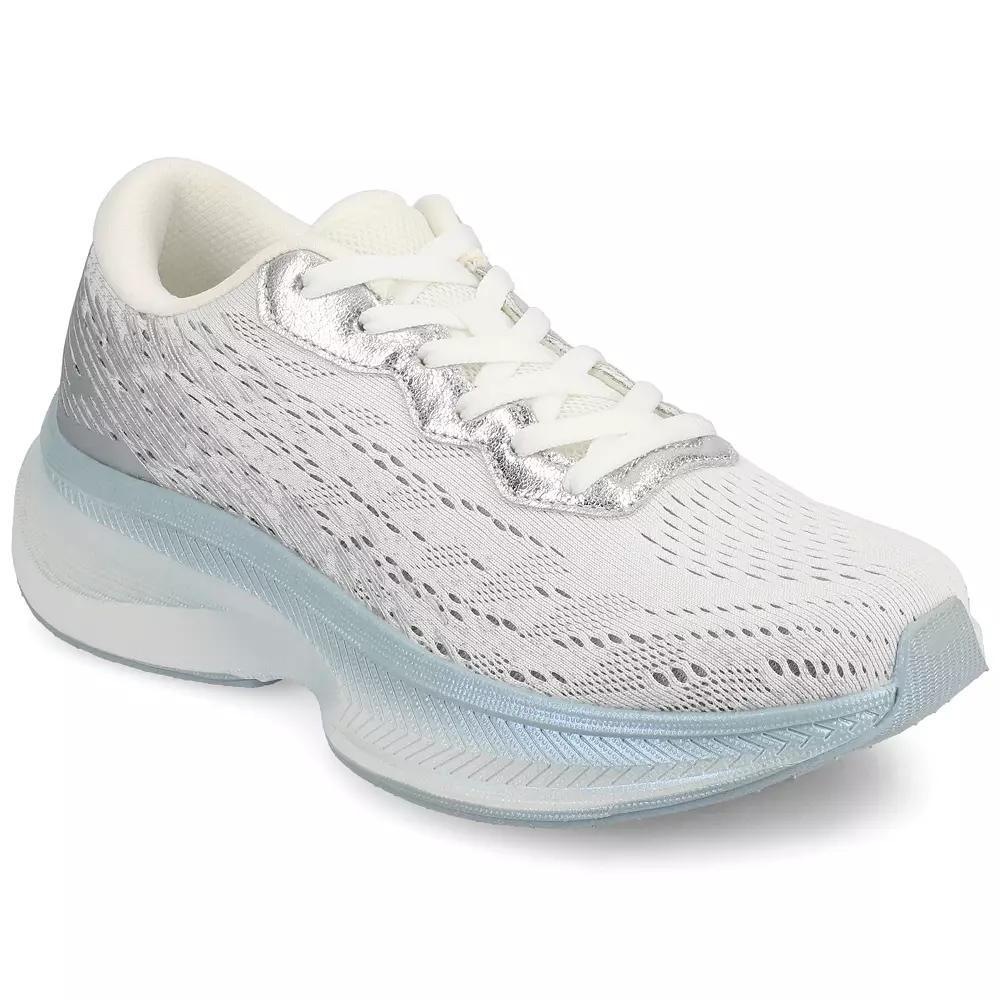 Journee Blume Women's Casual Lace Up Sneakers, Size: 11, White Product Image