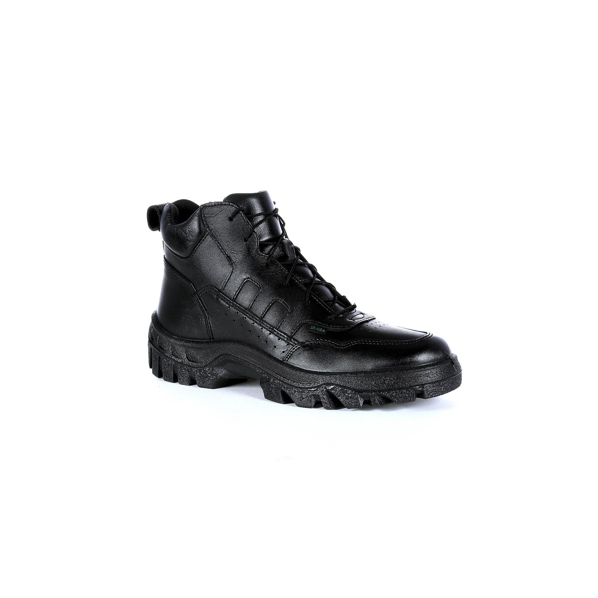 Rocky Postal TMC Men's Water Resistant Round Toe Work Boots, Size: 7.5 Wide, Black Product Image