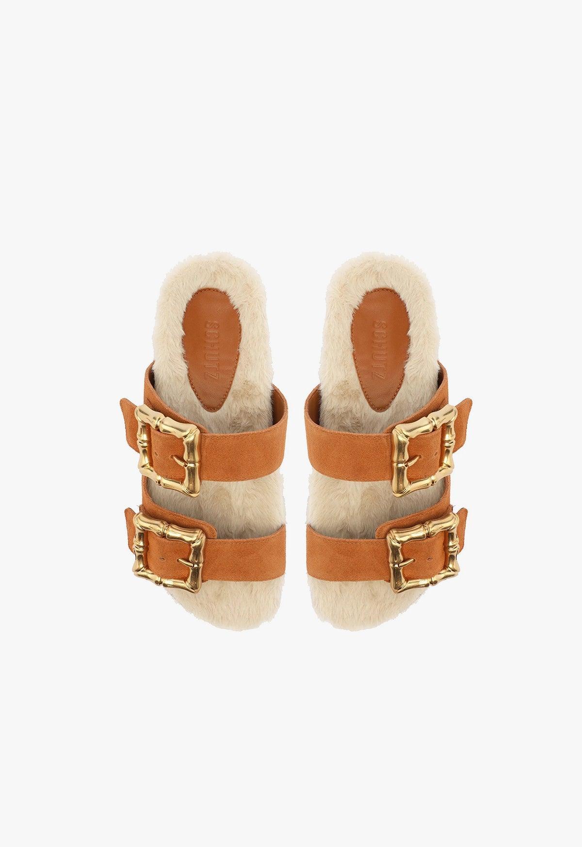 Enola Weekend Sporty Cow Suede Sandal Product Image