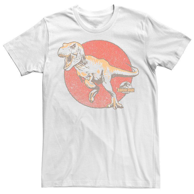 Men's Jurassic Park T-Rex Portrait Tee, Size: XXL, White Product Image
