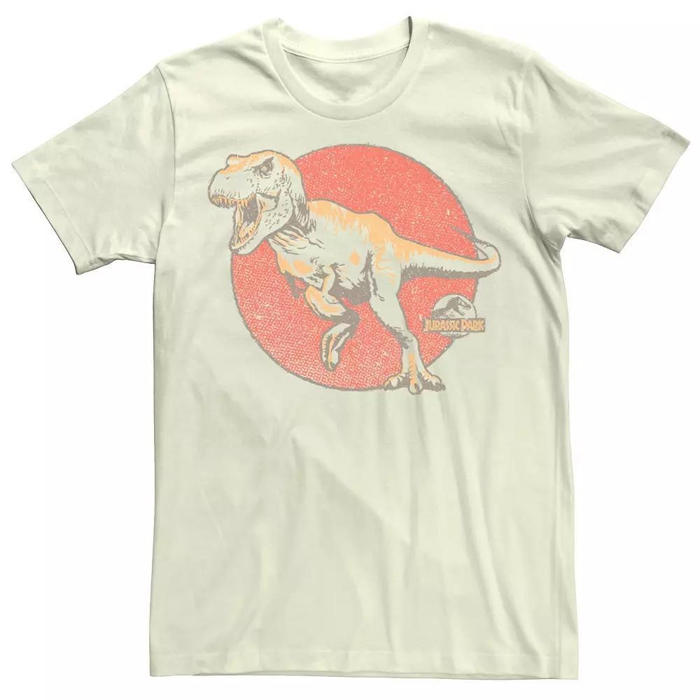 Men's Jurassic Park T-Rex Portrait Tee, Size: XXL, White Product Image