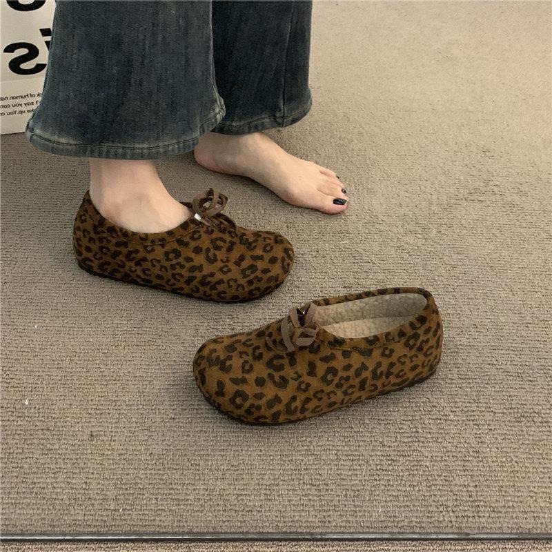 Bow Fleece-Lined Slip-Ons Product Image