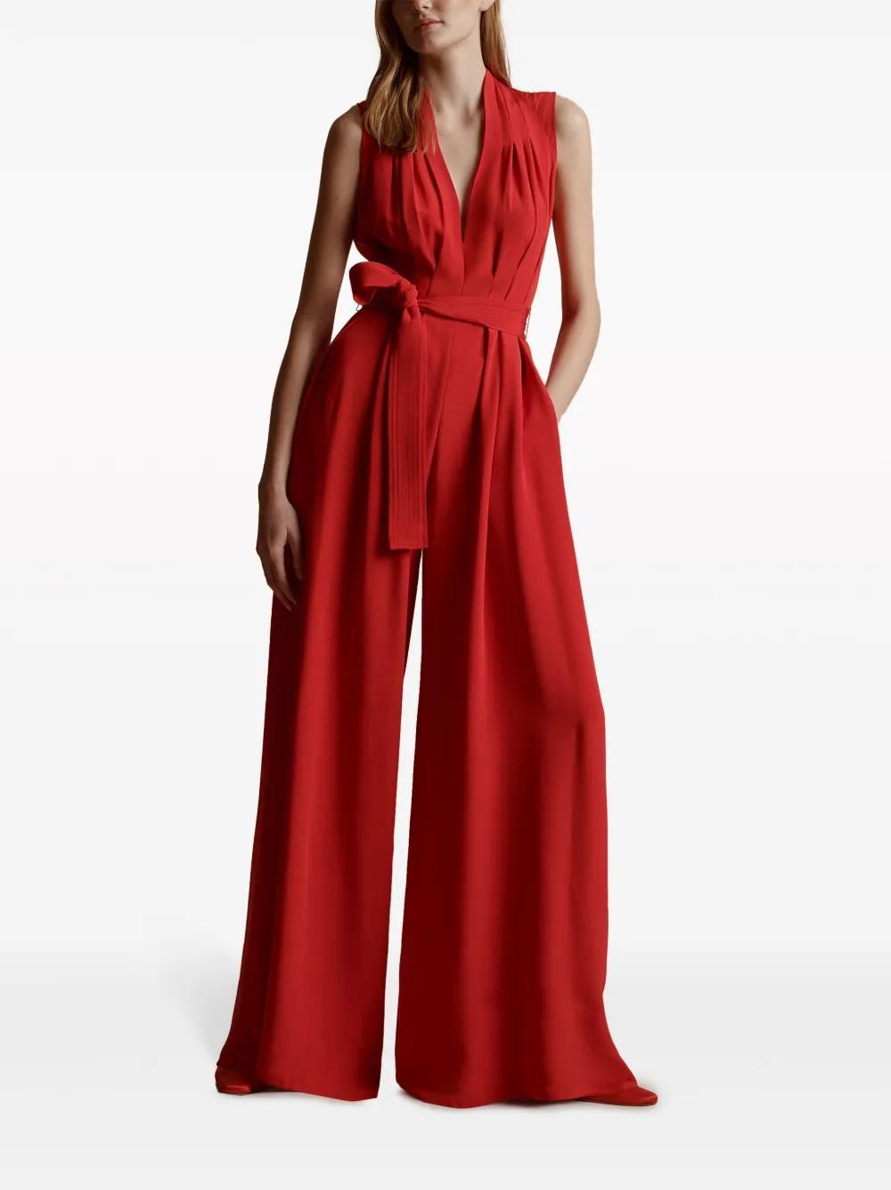 Nansi silk jumpsuit Product Image