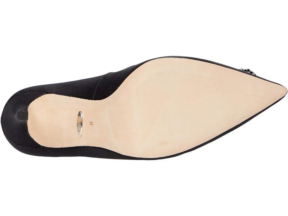 Cher Satin Buckle Cocktail High-Heel Pumps Product Image