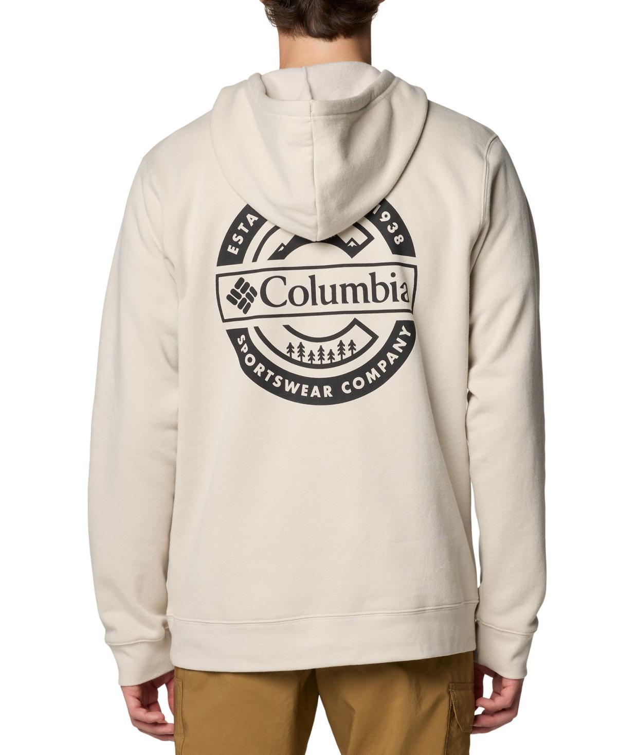 Men's Columbia Trek Graphic Fleece Hoodie, Size: XXL, Delta Tree Product Image